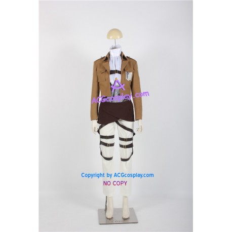 Attack on Titan Captain Levi Cosplay Costume