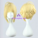 Fate zero.Saber Alto Leah Buns version cosplay wig