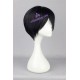 Free Nanase Haruka cosplay wig short wig black wig 