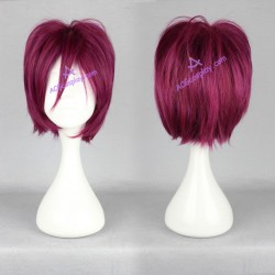 Free Matsuoka Rin cosplay wig short wig