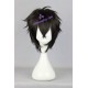 KARNEVAL GAREKI cosplay wig black short wig