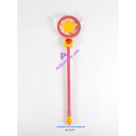 Card Captor Sakura sakura wand cardcaptor wand cosplay prop pvc made