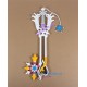 Kingdom Hearts Oathkeeper Keyblade cosplay props pvc made