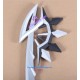 Kingdom Hearts Roxas Two Across Keyblade cosplay prop PVC made