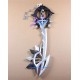 Kingdom Hearts Roxas Two Across Keyblade cosplay prop PVC made