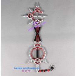 Kingdom Hearts Wood Bond of Flame Keyblade Cosplay Prop PVC made