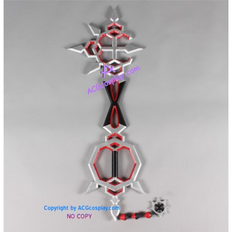 Kingdom Hearts Wood Bond of Flame Keyblade Cosplay Prop PVC made