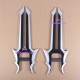 Ragnarok Online RO Assassin's sword prop cosplay prop pvc made