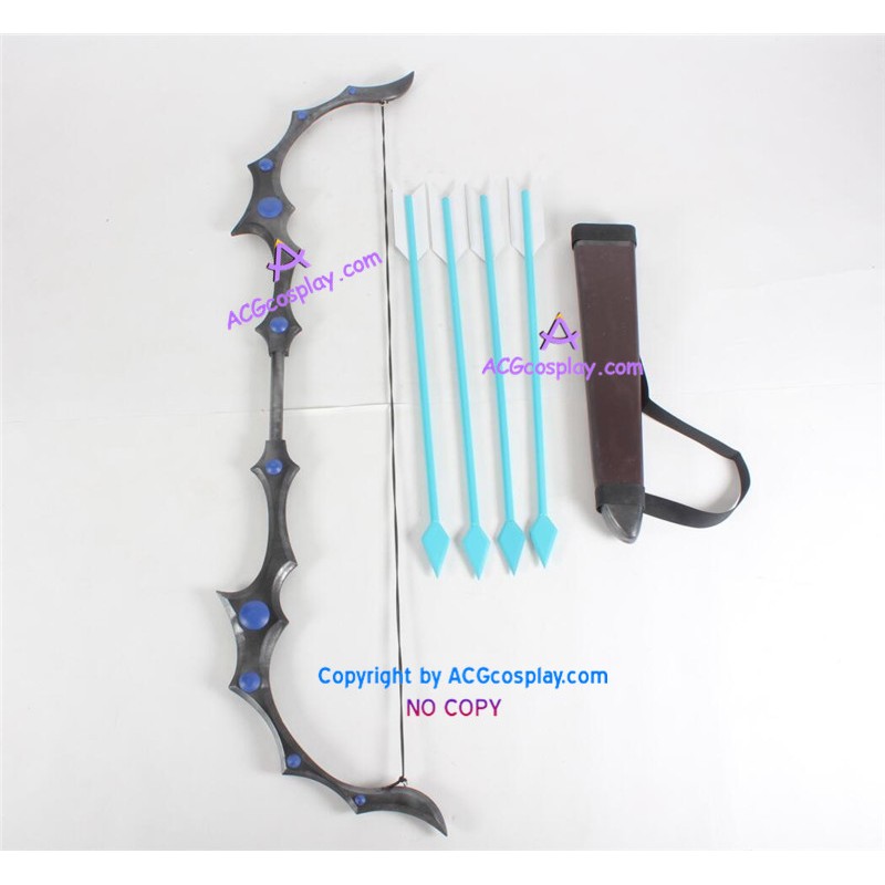 League Of Legends Ashe Bow And Arrow Prop Cosplay Prop Pvc Made 7036