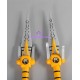 Mighty Morphin Power Rangers Yellow Ranger Daggers prop sword prop cosplay prop