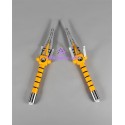 Mighty Morphin Power Rangers Yellow Ranger Daggers prop sword prop cosplay prop