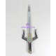 Power Rangers Lost Galaxy Magna Defender Sword prop PVC made Cosplay Prop