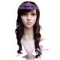 Fashion Women's Brown 56cm Long And Curly Wig cosplay wig