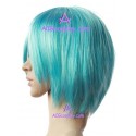 Unisex 40cm Blue Short Straight Cosplay Wig cosplay wig