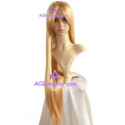 Women's 1m Blond Long Straight Wig cosplay wig