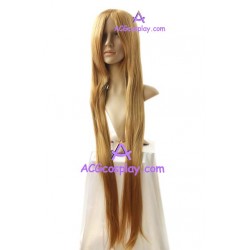 Women's 1m Blonde Long Straight Wig cosplay wig