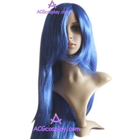 Women's 1m Blue Long Straight Wig cosplay wig