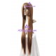 Women's 1m Brown Long Straight Wig cosplay wig