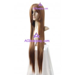 Women's 1m Brown Long Straight Wig cosplay wig