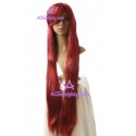 Women's 1m Burgundy Long Straight Wig cosplay wig