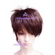 Women's 12cm Brown Short Straight Wig cosplay wig