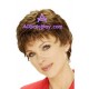 Women's 17cm Brown Short Curly Fashion Wig cosplay wig