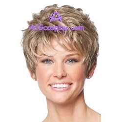 Women's 17cm Gold Short Fashion Wig cosplay wig