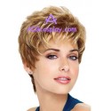 Women's 17cm Gold Short Fashion Wig style2 cosplay wig