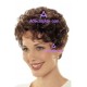 Women's 18cm Short Curly Fashion Wig cosplay wig