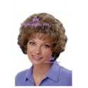 Women's 20cm Brown Curly Fashion Wig cosplay wig