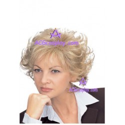 Women's 24cm Blond Short Fashion Wig cosplay wig