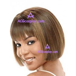 Women's 24cm Brown Short Fashion Wig cosplay wig