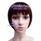 Women's 24cm Brown Short Wig cosplay wig