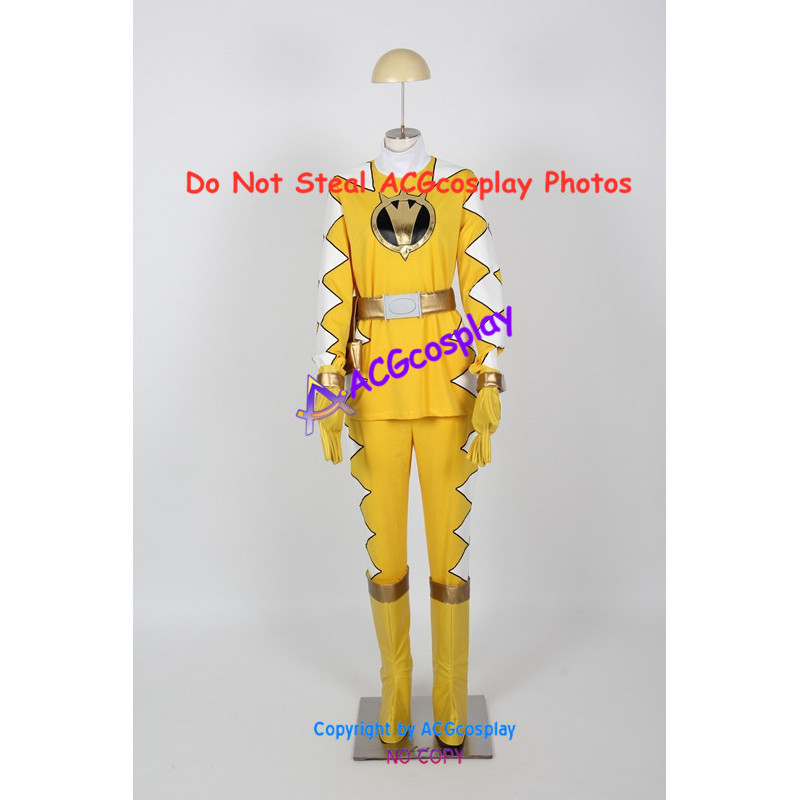 yellow power ranger costume