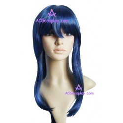 Women's 55cm Blue Curly Fashion Wig cosplay wig