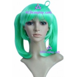 Women's 55cm Green Fashion Wig version1 cosplay wig