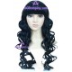 Women's 70cm Black Long Curly Fashion Wig cosplay wig