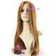 Women's 70cm Tan Long Straight Fashion Wig cosplay wig