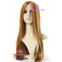 Women's 70cm Tan Long Straight Fashion Wig cosplay wig