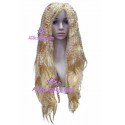 Women's 80cm Gold Long Curly Fashion Wig cosplay wig