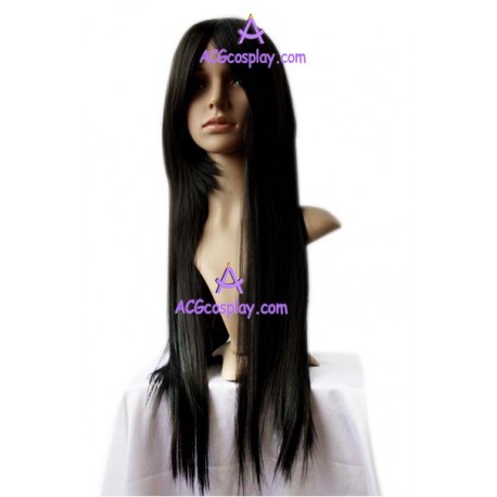 Women's 100cm Black Long Straight version2 Cosplay Wig