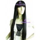 Women's 100cm Black Long Straight Fashion Wig version1 cosplay wig