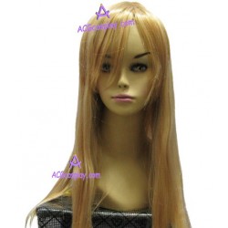 Women's 100cm Blond Long Straight Cosplay Wig