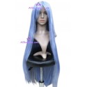 Women's 100cm Blue Long Straight version1 Cosplay Wig