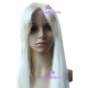 Women's 100cm Gold Long Straight Cosplay Wig