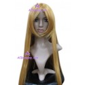 Women's 100cm Golden Brown Long Straight Cosplay Wig