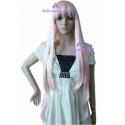 Women's 100cm Pink Long Straight Fashion Wig cosplay wig