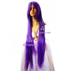 Women's 100cm Purple Long Straight Cosplay Wig