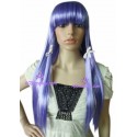 Women's 100cm Purple Long Straight Fashioni Wig cosplay wig