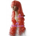 Women's 100cm Red Long Curly Cosplay Wig